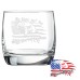 10 oz On The Rocks Glass | My Rights don't End Where your feelings Begin - Represent