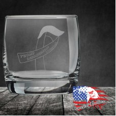 10 oz On The Rocks Glass | We are Conservitive Therefore We are Right