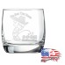 10 oz On The Rocks Glass | Cowboy - We are the News - The MSM