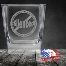 10 1/2 oz Square On The Rocks Glass | (Not) Silenced
