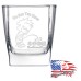 10 1/2 oz Square On The Rocks Glass | We are the News - The MSM