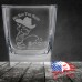 10 1/2 oz Square On The Rocks Glass | Cowboy - We are the News - The MSM
