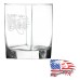 12 oz Square Double Old Fashioned Glass | Go Ahead - I Dare You FAFO