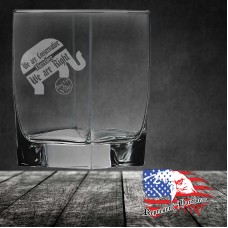 12 oz Square Double Old Fashione