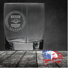 12 oz Square Double Old Fashione