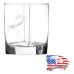 12 oz Square Double Old Fashioned Glass | We are Conservitive Therefore We are Right