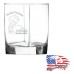 12 oz Square Double Old Fashioned Glass | We are the News - The MSM