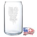 16 oz Can Glass | My Rights don't End Where your feelings Begin - 1776% Sure