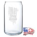 16 oz Can Glass | These Colors Don't Run They Reload - 1776% Sure