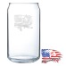 16 oz Can Glass | Come and Take It - Represent