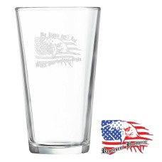 16 oz Pint Mixing Glass | My Rights don't End Where your feelings Begin - Represent