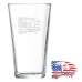 16 oz Pint Mixing Glass | These Colors Don't Run They Reload - Represent