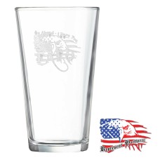 16 oz Pint Mixing Glass | Go Ahead - Make my day FAFO
