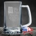 25 oz Beer Mug with Handle | God Family Country - 1776% Sure 25 oz Beer Mug with Handle | God Family Country - 1776% Sure