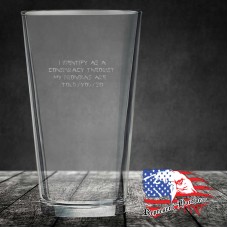 14 oz Beer Mug with Handle | I I