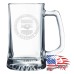 14 oz Beer Mug with Handle | Federal Agency of Fiscal Oversight