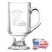 10 oz Clear Footed Coffee Mug | We are the News - The MSM