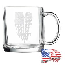 11 oz Square Rocks Glass | My Rights don't End Where your feelings Begin - 1776% Sure