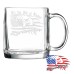 10 oz Round Rocks Glass | It's the Bill of Rights not the Bill of Feelings - Represent