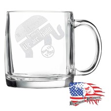 10 oz Round Rocks Glass | We are Conservative Therefore We are Right