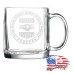 12 1/4 oz Clear Coffee Mug | Federal Agency of Fiscal Oversight