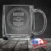 12 1/4 oz Clear Coffee Mug | Federal Agency of Fiscal Oversight