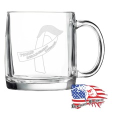 10 oz Round Rocks Glass | We are Conservitive Therefore We are Right