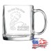 12 1/4 oz Clear Coffee Mug | We are the News - The MSM