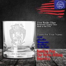 Donkey Pox, The Virus Killing America | 11 oz Rocks Glass | Laser Engraved | Customizable