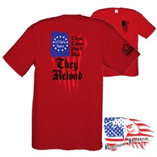 Midweight Unisex Crew Tee Shirt - These Colors Don't Run - They Reload