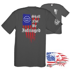 Midweight Unisex Crew Tee Shirt - Shall Not Be Infringed