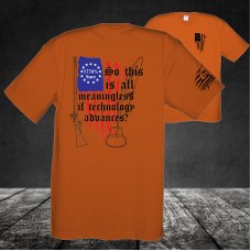 Midweight Unisex Crew Tee Shirt - So this is all meaningless if Technology Advances?