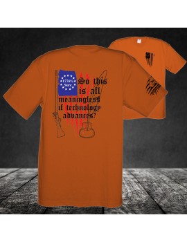 Midweight Unisex Crew Tee Shirt - So this is all meaningless if Technology Advances?