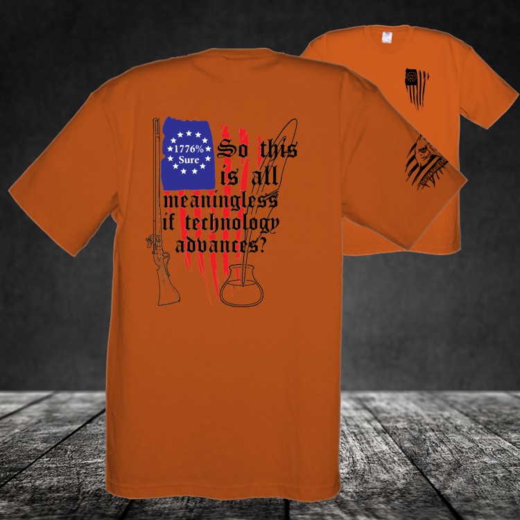 Midweight Unisex Crew Tee Shirt - So this is all meaningless if Technology Advances?