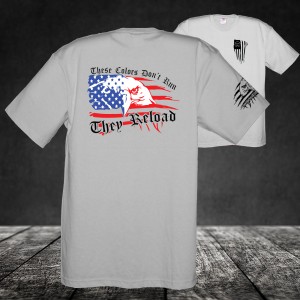 Midweight Unisex Crew Tee Shirt - These Colors Don't Run - They Reload