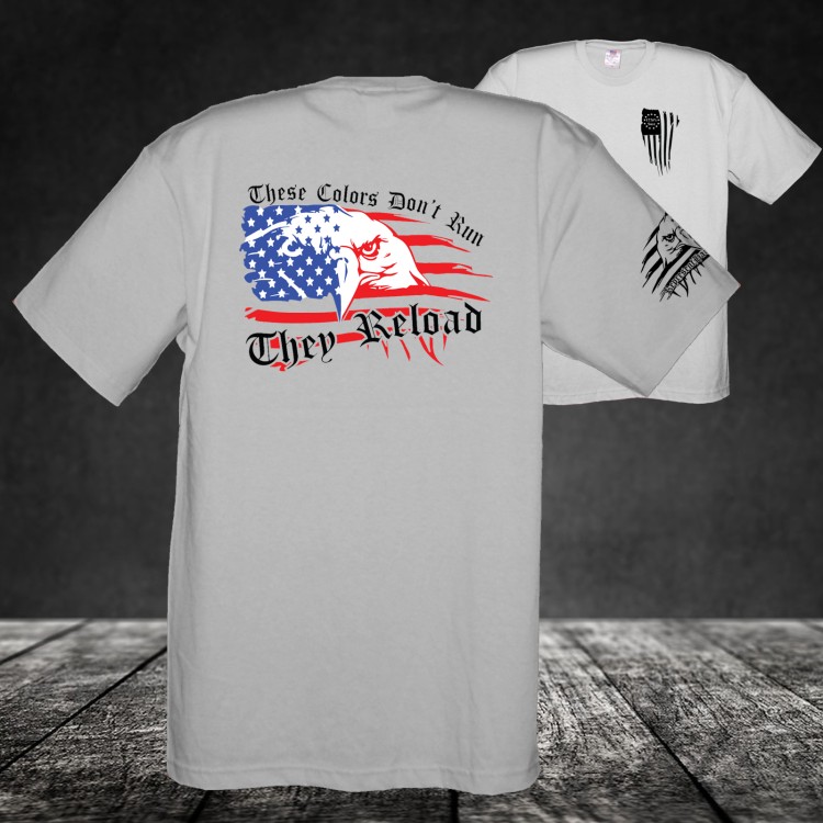 Midweight Unisex Crew Tee Shirt - These Colors Don't Run - They Reload