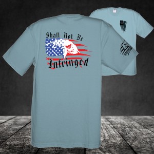 Midweight Unisex Crew Tee Shirt - Shall Not Be Infringed