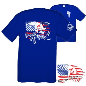 Midweight Unisex Crew Tee Shirt - Come and Take It