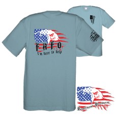 Midweight Unisex Crew Tee Shirt - FAFO - I'm Here to Help