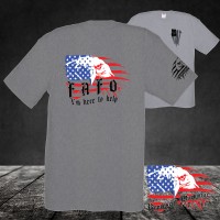 Midweight Crew Tee - FAFO I'm here to help