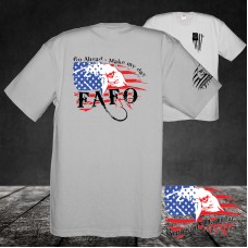 Midweight Unisex Crew Tee Shirt - Go Ahead - Make My Day - FAFO