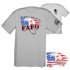 Midweight Unisex Crew Tee Shirt - Go Ahead - Make My Day - FAFO