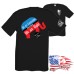 Midweight Unisex Crew Tee Shirt - I am Conservative - Therefore - I am Right