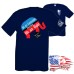 Midweight Unisex Crew Tee Shirt - I am Conservative - Therefore - I am Right