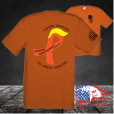 Midweight Unisex Crew Tee Shirt - Tough Enough to wear Orange? Trump Derangment Syndrome