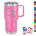20 oz Coffee Mug - Slider Lid - I Kneel to Submit, I Stand to Respect